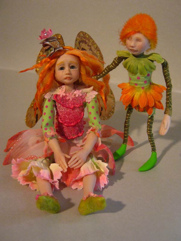 Posable Fairy Ginny & Pixie Jill